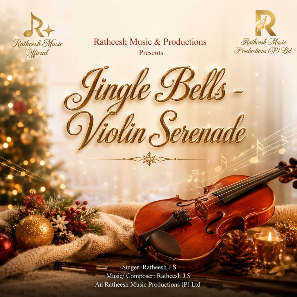 Jingle Bells Violin Serenade Cover Art